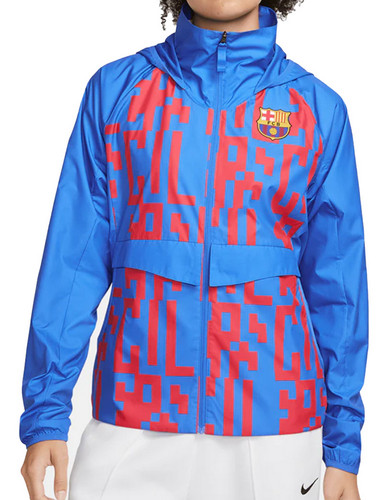 Nike jacke barcelona blau - fc,
